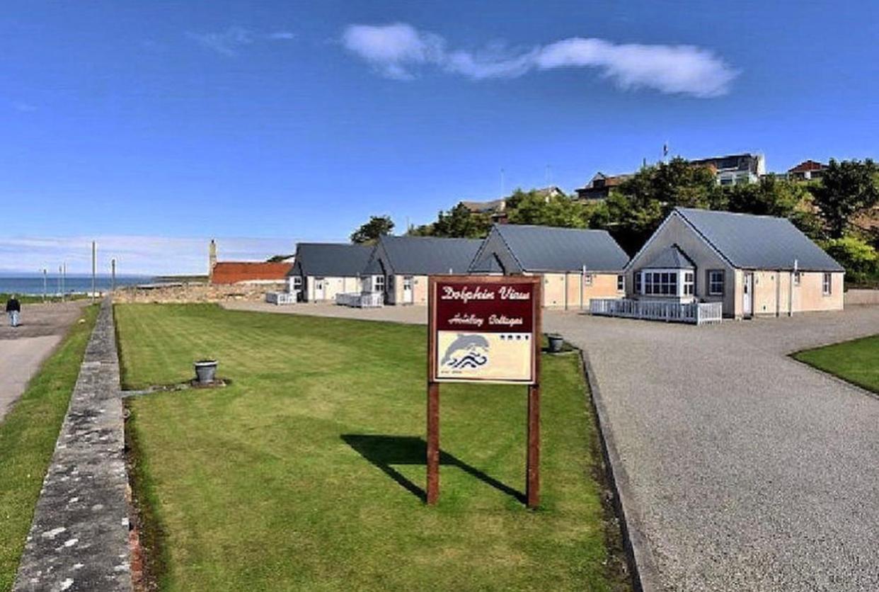 Dolphin View Cottages 2 Portmahomack 外观 照片